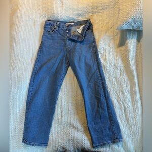 Levi's Blue Women's Straight Leg Jeans